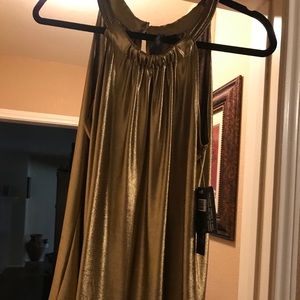 Gold dress